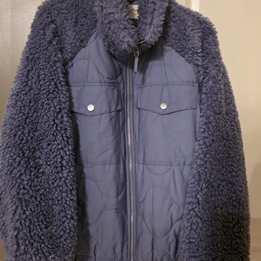 Universal Thread Plush Gray Jacket - image 1